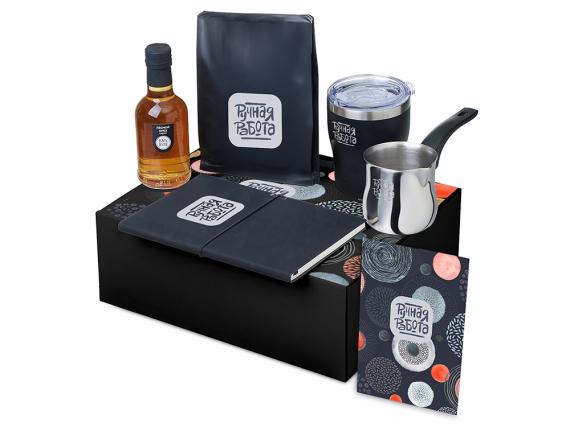 Подарочный набор «Re:y. Routine» с туркой, термокружкой и кофе