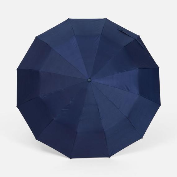 Зонт складной с УФ-защитой Ribstar, темно-синий