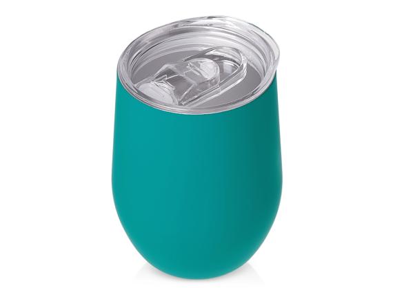 Вакуумная термокружка «Sense Gum», непротекаемая крышка, soft-touch