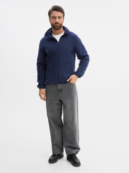 Куртка флисовая унисекс Ben Mac, темно-синяя, размер 3XL