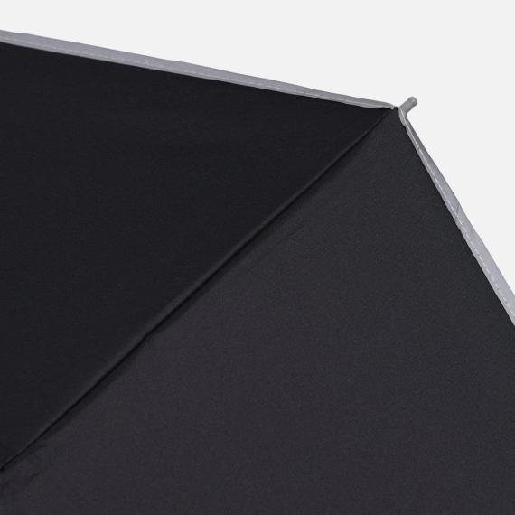 Зонт наоборот складной Futurum, черный