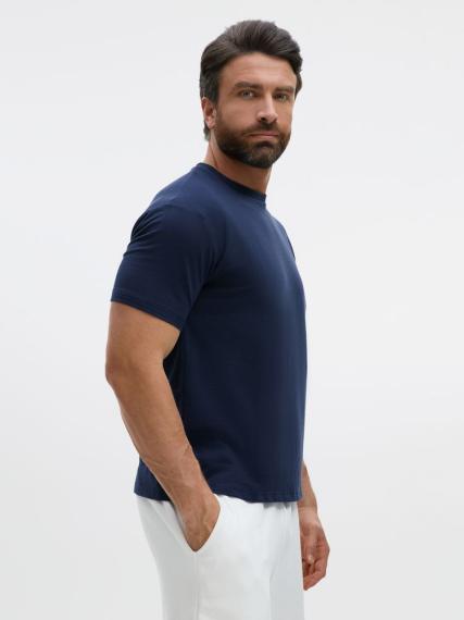 Футболка унисекс Durington, темно-синяя, размер XS/S