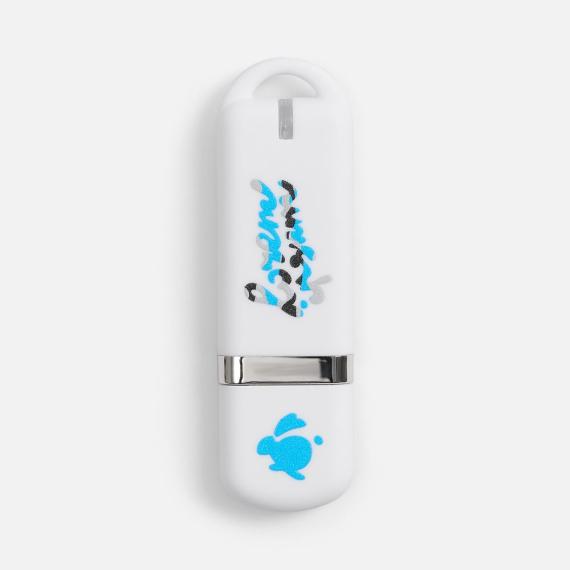 Флешка Memo, 16 Гб, белая