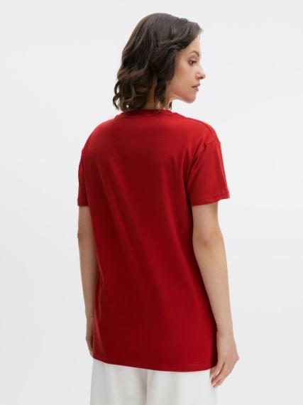 Футболка Regent 150 вишнево-красная, размер M