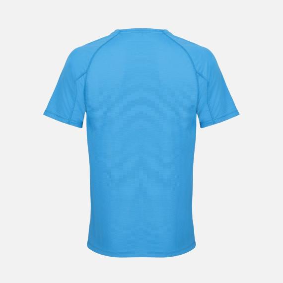 Футболка спортивная унисекс Vortex, ярко-бирюзовая, размер L