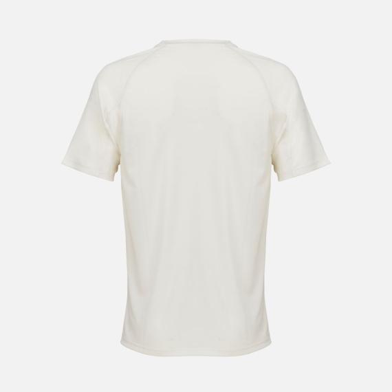 Футболка спортивная унисекс Vortex, молочно-белая, размер XL