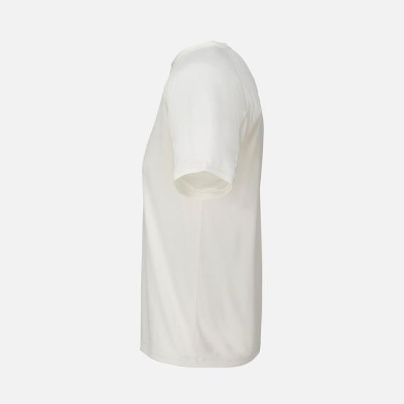 Футболка спортивная унисекс Vortex, молочно-белая, размер XL