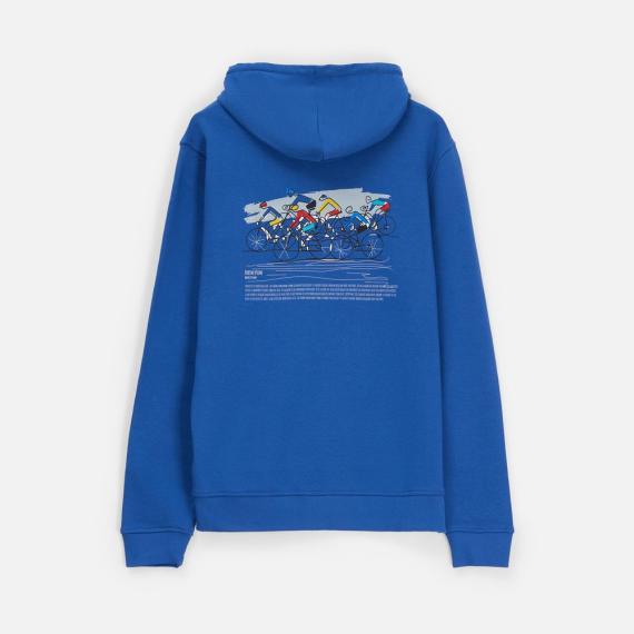 Толстовка унисекс Calipso, ярко-синяя (royal), размер S