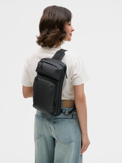 Рюкзак на одно плечо Jekko, черный