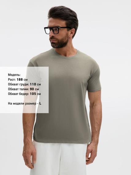 Футболка Regent 150 серая (стальная), размер L