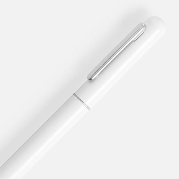 Роллер Scribo со стилусом, матовый белый