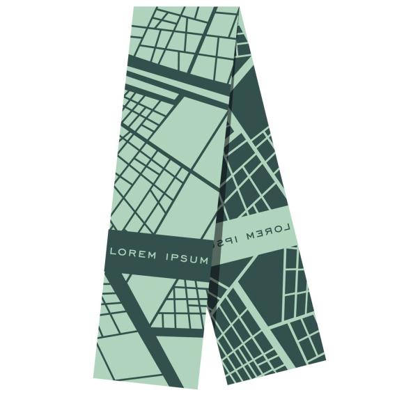 Шарф на заказ Tricksy Light, XL, акрил