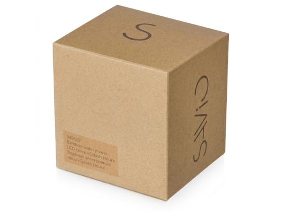 Водяные часы из бамбука «Splash Hour»