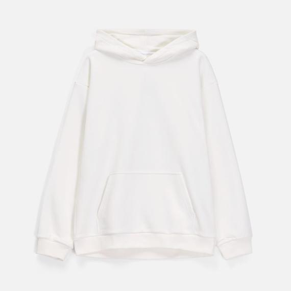 Худи унисекс оверсайз Songo, молочно-белое, размер XL/XXL