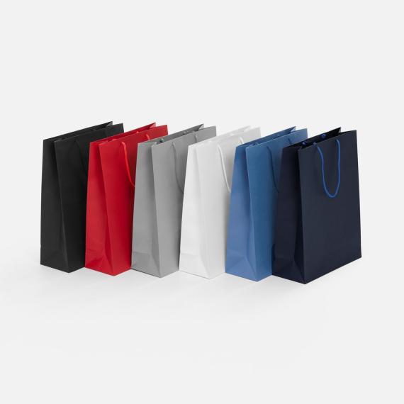 Пакет бумажный Porta XL, синий