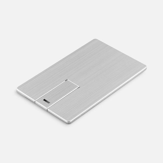 Флешка Platinum Card, 32 Гб, серебристая