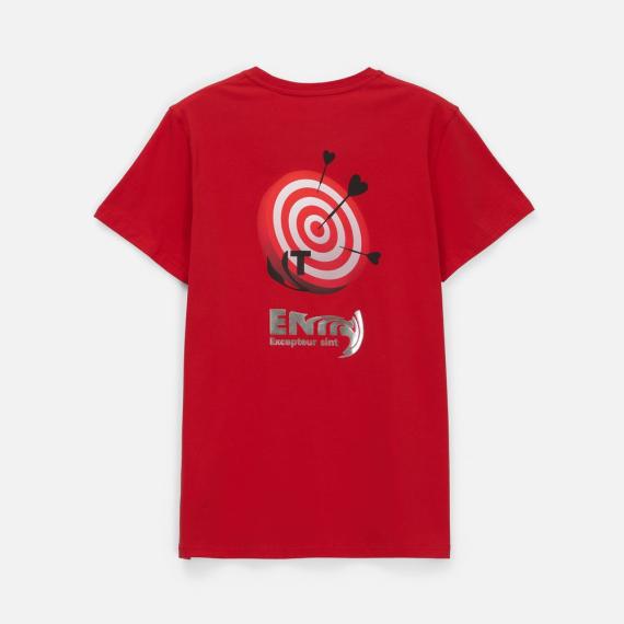 Футболка мужская T-bolka Stretch, красная, размер M