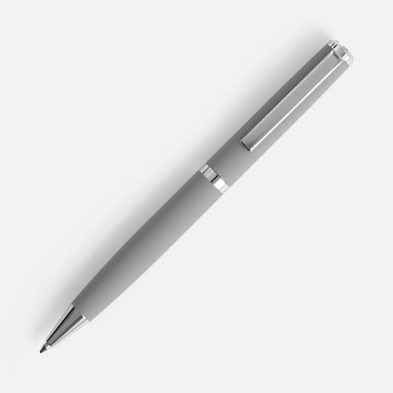Ручка шариковая Inkish Chrome, серая