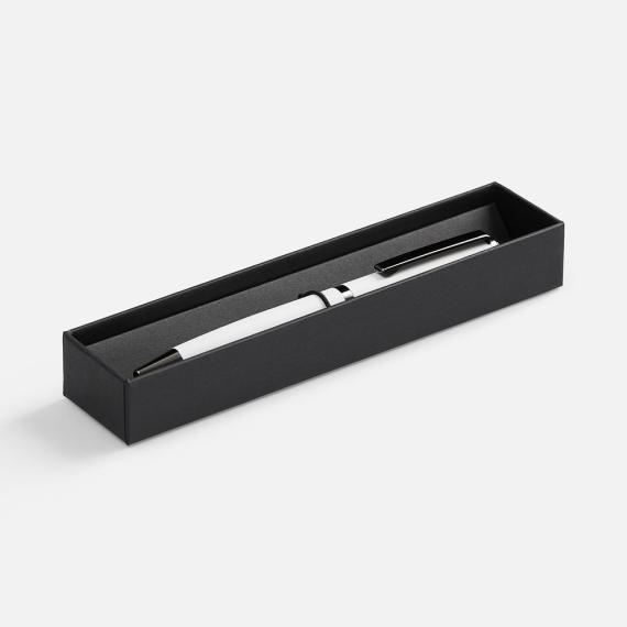 Ручка шариковая Inkish Gunmetal, белая