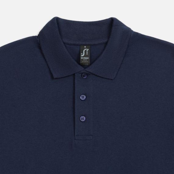 Рубашка поло мужская Prescott men 170 кобальт (темно-синяя), размер XL