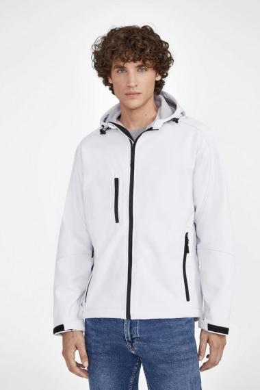 Куртка мужская с капюшоном Replay Men 340 белая, размер L