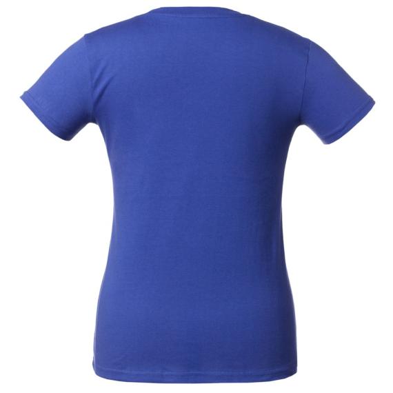 Футболка женская T-bolka Lady ярко-синяя, размер XL