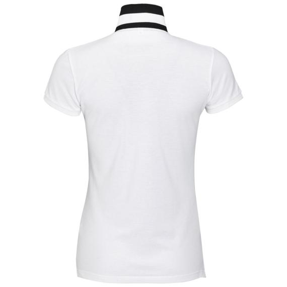 Рубашка поло Patriot Women белая с черным, размер XL